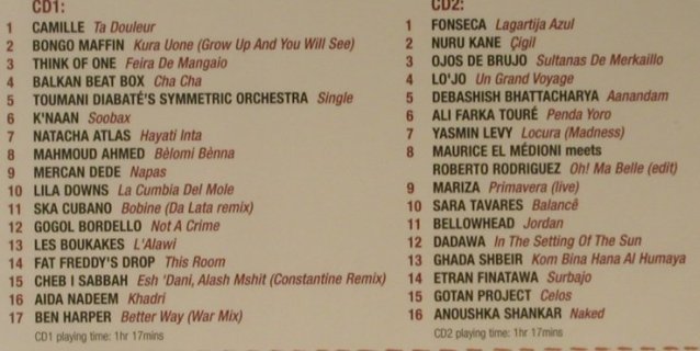 V.A.World Music 2007: Awards for, FS-New, Manteca (MANTDCD244), , 2007 Typ: 2CD Best.-Nr.: 96282 Preis: 11,50 Euro