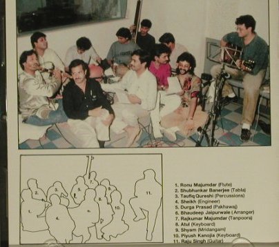 Majumdar,Ronu: ATravellers Tale, Fusion from India, Magnasound, CDN, 93 Typ: CD Best.-Nr.: 97472 Preis: 7,50 Euro