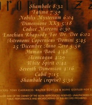 Prophetizz: Everything Out of This World, Digi, SAAR Rec, , 2002 Typ: CD Best.-Nr.: 97907 Preis: 5,00 Euro