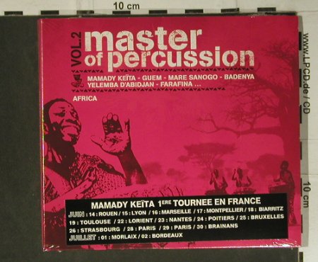 V.A.Master of Percussion 2: Africa, Digi, FS-New, Follow Me(FM123CD), F, 2004 - CD - 98878 - 12,50 Euro