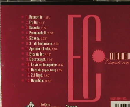 Electrocugat: Visconti Con Hielo, Sonido Denso SL, EU, 2001 Typ: CD Best.-Nr.: 50295 Preis: 7,50 Euro