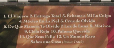 Miguel,Luis: Mexico en la Piel, WB (6197729), MEX, 2004 Typ: CD Best.-Nr.: 50625 Preis: 5,00 Euro