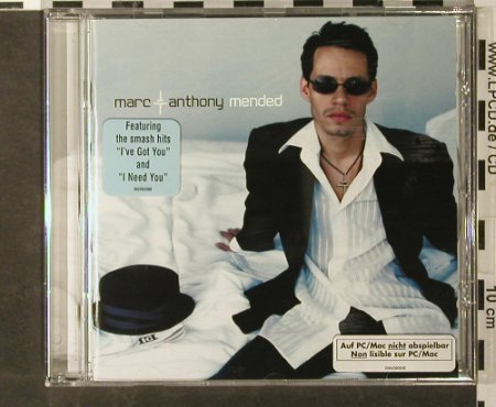 Anthony,Marc: Mended, Sony, , 2002 Typ: CD Best.-Nr.: 51221 Preis: 10,00 Euro