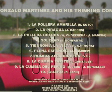 Martinez,Gonzalo: GM And His Thinking Congas, Multicolor, , 1998 Typ: CD Best.-Nr.: 53797 Preis: 5,00 Euro