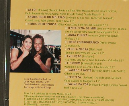 Brasil Allstars: Sons da Terra, Piranha (PIR1574), D, 2001 Typ: CD Best.-Nr.: 54814 Preis: 5,00 Euro