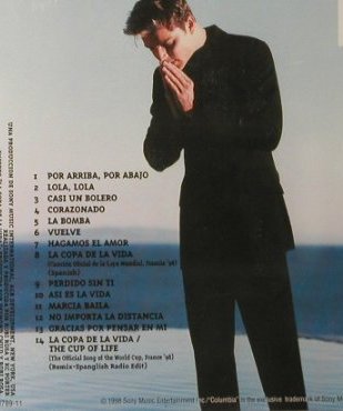 Martin,Ricky: Vuelve, Columbia, A, 98 Typ: CD Best.-Nr.: 59541 Preis: 5,00 Euro