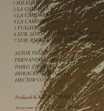 Piazzolla,Astor: La Camorra, Am.Clave, D, 89 Typ: CD Best.-Nr.: 60710 Preis: 5,00 Euro