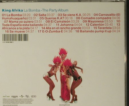 King Africa: La Bomba(Das Album), A45(), D, 00 - CD - 64563 - 4,00 Euro