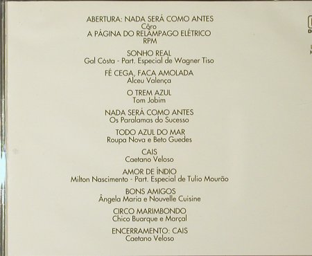 Bastos,Ronaldo: Cais, Som Livre (400.1229), Brasil, 1993 Typ: CD Best.-Nr.: 65410 Preis: 7,50 Euro