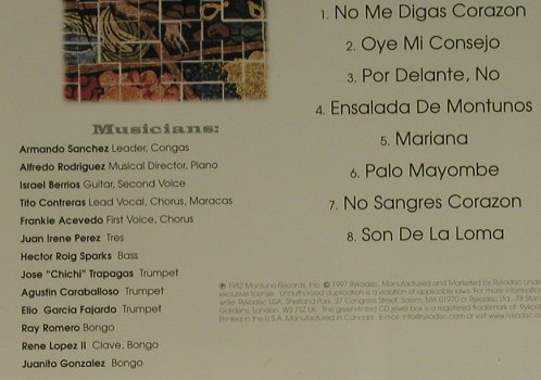 Son De La Loma: Blindman's Gift/Regalo Del Ciego(82, Ryko(), US, 97 - CD - 66157 - 7,50 Euro