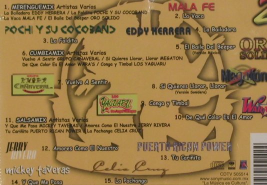 V.A.Baila sin Parar 2: Salsa Cumbia & Merengue, FS-New, Sony(CDTV 505514), Mexico,  - CD - 80193 - 5,00 Euro