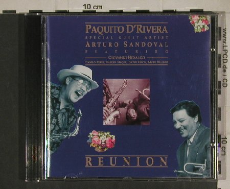 D'Rivera,Paquito f. A.Sandoval: Reunion, Messidor (15805-2), D, 1991 Typ: CD Best.-Nr.: 80462 Preis: 5,00 Euro