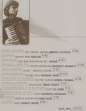 Daris,Roberto: Piazzolla for Duets, FS-New, Bella Musica(BM 31.7042), D, 2001 - CD - 81338 - 10,00 Euro
