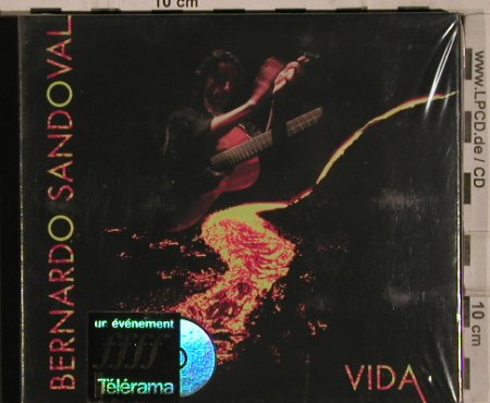 Sandoval,Bernardo: Vida, Digi, FS-New, New Face, F, 1994 Typ: 2CD Best.-Nr.: 82038 Preis: 10,00 Euro