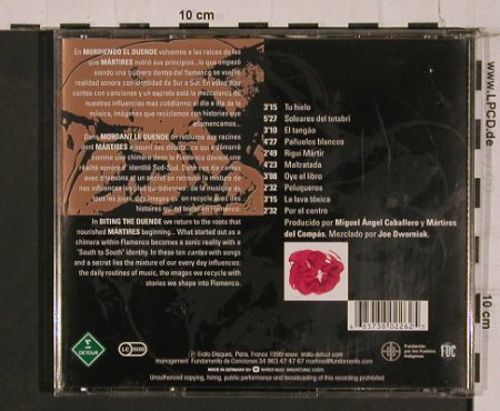 Martires del Compas: Mordiendo el Duende(Flamenco), Detour, , 1999 Typ: CD Best.-Nr.: 84343 Preis: 10,00 Euro