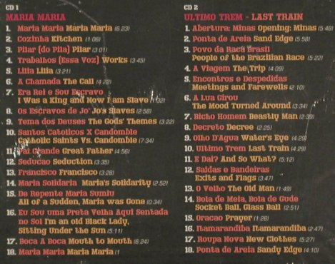 Nascimento,Milton: Maria Maria Ultimo Trem,Digi,FS-New, Far Out, A, 2004 Typ: 2CD Best.-Nr.: 91918 Preis: 10,00 Euro