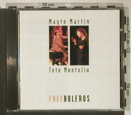 Martin,Mayte / Tete Montoliu: Free Boleros, K-Industria Cultural,SL, E, 1996 Typ: CD Best.-Nr.: 92479 Preis: 10,00 Euro
