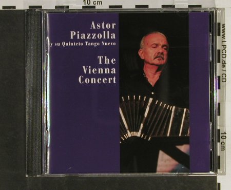 Piazzolla,Astor: The Vienna Concert(84), Messidor(15922-2), D, 1991 - CD - 93257 - 15,00 Euro