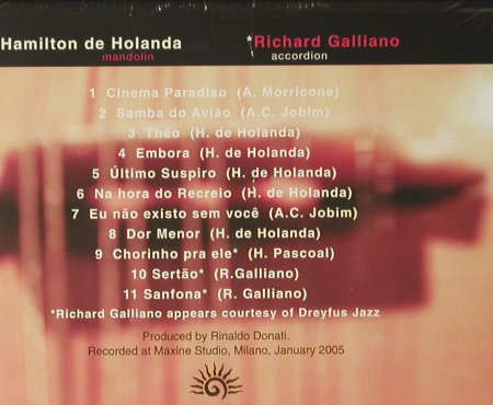 de Holanda,Hamilton: Samba de Aviao, FS-New, Kind of Blue (10002), EU, 2006 Typ: CD Best.-Nr.: 93925 Preis: 10,00 Euro