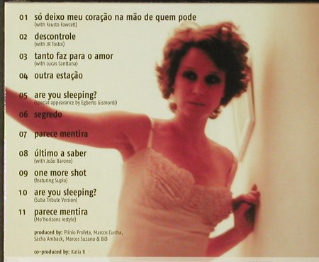Katia B.: So Deixo Meu Coracao, Digi, FS-New, Peacelounge, EU, 2005 Typ: CD Best.-Nr.: 93932 Preis: 10,00 Euro