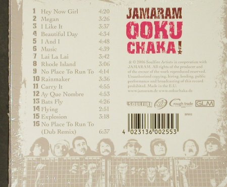 Jamaram: Ookuchaka!, Digi, FS-New, Soulfire, EU, 2006 Typ: CD Best.-Nr.: 94061 Preis: 12,50 Euro