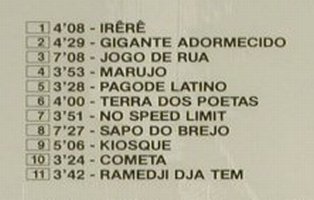 V.A.Tiao Do Brasil: Sebastiao,Rocha,Perazzo, Playa Sound(), F, FS-New, 1989 - CD - 94339 - 10,00 Euro
