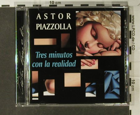Piazzolla,Astor: Tres Minutos Con La Realidad, Milan (51339-2), EU, 1997 Typ: CD Best.-Nr.: 94951 Preis: 14,00 Euro
