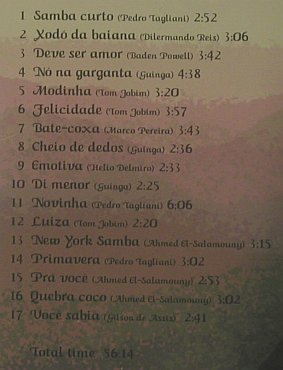 El-Salamounty,Ahmed: Sketches Of Rio, Acoustic Music (319.1377.2), D, 2006 Typ: CD Best.-Nr.: 95486 Preis: 7,50 Euro