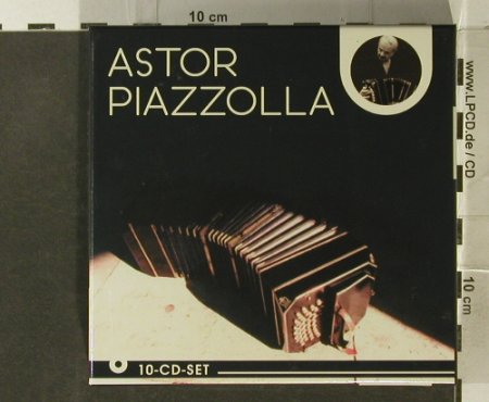 Piazzolla,Astor: 10 CD-Set, Box, Membran Music(205554), D,  - 10CD - 95635 - 15,00 Euro