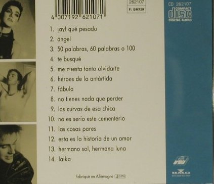 Mecano: Entre El Cielo Y El Suelo, Ariola (262107), D, 1988 Typ: CD Best.-Nr.: 99130 Preis: 10,00 Euro