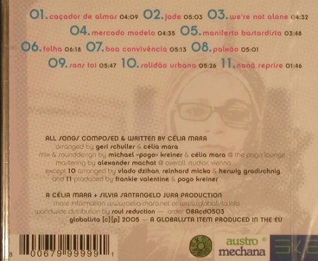 Mara,Celia: Bastardista, FS-New, Globalista (OBAcd0503), A, 2005 Typ: CD Best.-Nr.: 99564 Preis: 12,50 Euro