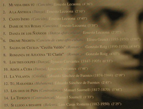 Lecuona,Ernesto: A La Antigua, Columnia Musica (1CM0121), E Typ: CD Best.-Nr.: 54754 Preis: 10,00 Euro
