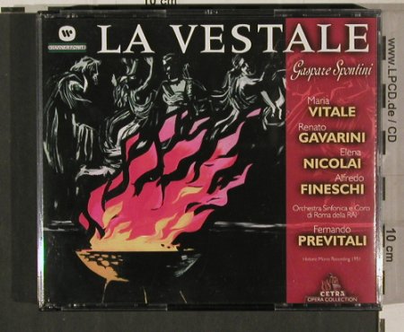 Spontini: La Vestale'51, ital. Gesamtaufnahme, Warner Fonit(8573 87472-2), D, 2001 - 2CD - 80229 - 14,00 Euro