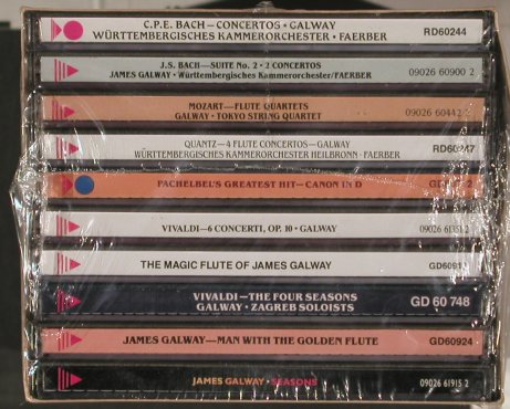 Galway,James: The Essential James Galway,Box Set, BMG(74321 28438 2), D, 1995 - 10CD - 80292 - 30,00 Euro