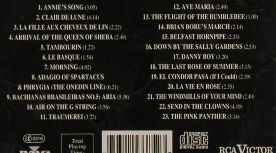 Galway,James: The Essential Flute of, RCA Victor(74321 13385 2), A, 1993 - CD - 80304 - 7,50 Euro