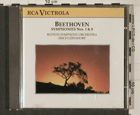 Beethoven,Ludwig van: Sinfonien Nr.1 & 8, RCA Victrola (VD 60128), D, 1989 Typ: CD Best.-Nr.: 80308 Preis: 7,50 Euro