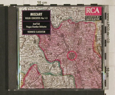 Mozart,Wolfgang Amadeus: Violin Concertos Nos 1-3, RCA (74321 21277 2), D, 1994 Typ: CD Best.-Nr.: 80324 Preis: 7,50 Euro
