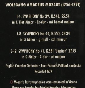 Mozart,Wolfgang Amadeus: Symphony No.39, 40, 41 Jupiter, RCA (74321 17887 2), D, 1994 Typ: CD Best.-Nr.: 80325 Preis: 7,50 Euro