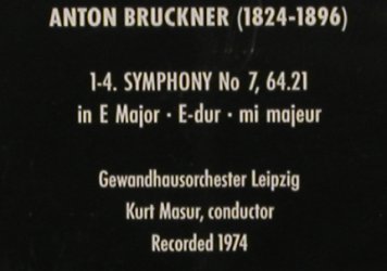 Bruckner,Anton: Symphonie No. 7, RCA(74321 24207 2), D, 1995 - CD - 80332 - 7,50 Euro