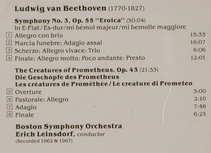 Beethoven,Ludwig Van: Symphony No.3 "Eroica", RCA Victor (VD 60786), D, 1991 Typ: CD Best.-Nr.: 80345 Preis: 7,50 Euro