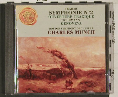 Brahms,Johannes: Symphony No.2/Schumann,Genoveva, RCA Victor (GD 60682), D, 1991 Typ: CD Best.-Nr.: 80351 Preis: 10,00 Euro