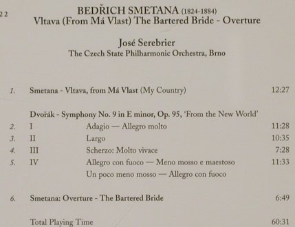 Dvork,Antonn / Smetana: Symphony No. 9/The Bartered Bride, Conifer Classics(75605 51522 2), UK, 1995 - CD - 80360 - 10,00 Euro