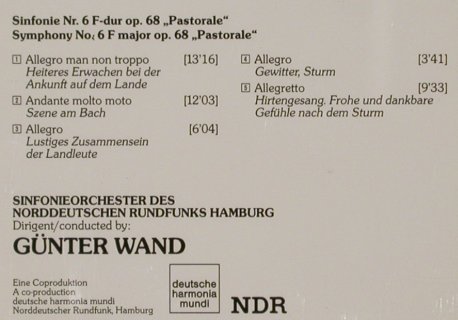Beethoven,Ludwig van: Symphony No.6, Pastorale, RCA Victor (RD 60094), D, 1989 Typ: CD Best.-Nr.: 80363 Preis: 10,00 Euro