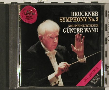 Bruckner,Anton: Symphonie No. 3, RCA (09026 61374 2), D, 1992 Typ: CD Best.-Nr.: 80368 Preis: 10,00 Euro