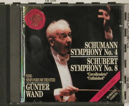 Schumann,Robert / Schubert: Symphony No.4 / Symphony No.8, RCA Victor (RD 60826), D, 1992 Typ: CD Best.-Nr.: 80370 Preis: 10,00 Euro