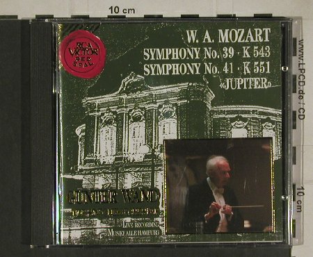 Mozart,Wolfgang Amadeus: Sinfonien Nr.39,K543.No.41 K551, RCA Red Seal (RD 60714), D, 1990 Typ: CD Best.-Nr.: 80422 Preis: 10,00 Euro