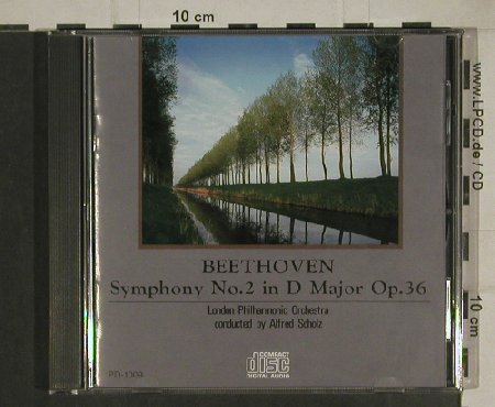 Beethoven,Ludwig van: Symphony No 2 in D Major op.36, CTA (PD-1009), J, 1989 Typ: CD Best.-Nr.: 80425 Preis: 10,00 Euro
