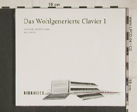 Petermann,Michael / Ave Bach: Das Wohlgenerierte Clavier 1, Digi, Gigaweiss (MA 805), EU,FS-New, 2010 Typ: CD Best.-Nr.: 80815 Preis: 10,00 Euro