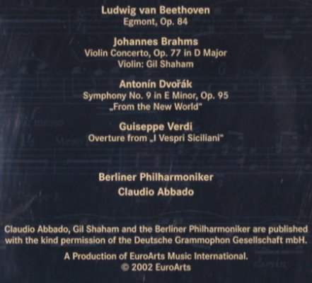 Abbado,Claudio: ATribute to, Beeth.,Brahms,Dvorák, DaimlerChrysler, D, 2002 Typ: 2CD Best.-Nr.: 81240 Preis: 10,00 Euro