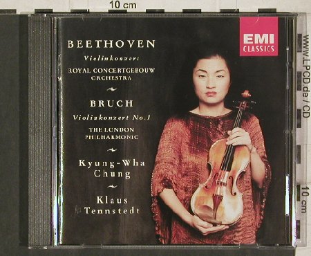 Beethoven,Ludwig van / Max Bruch: Violinkonzert Nr.1/Nr.1, EMI(CDC 7 54072 2), EU, 1992 - CD - 81324 - 7,50 Euro